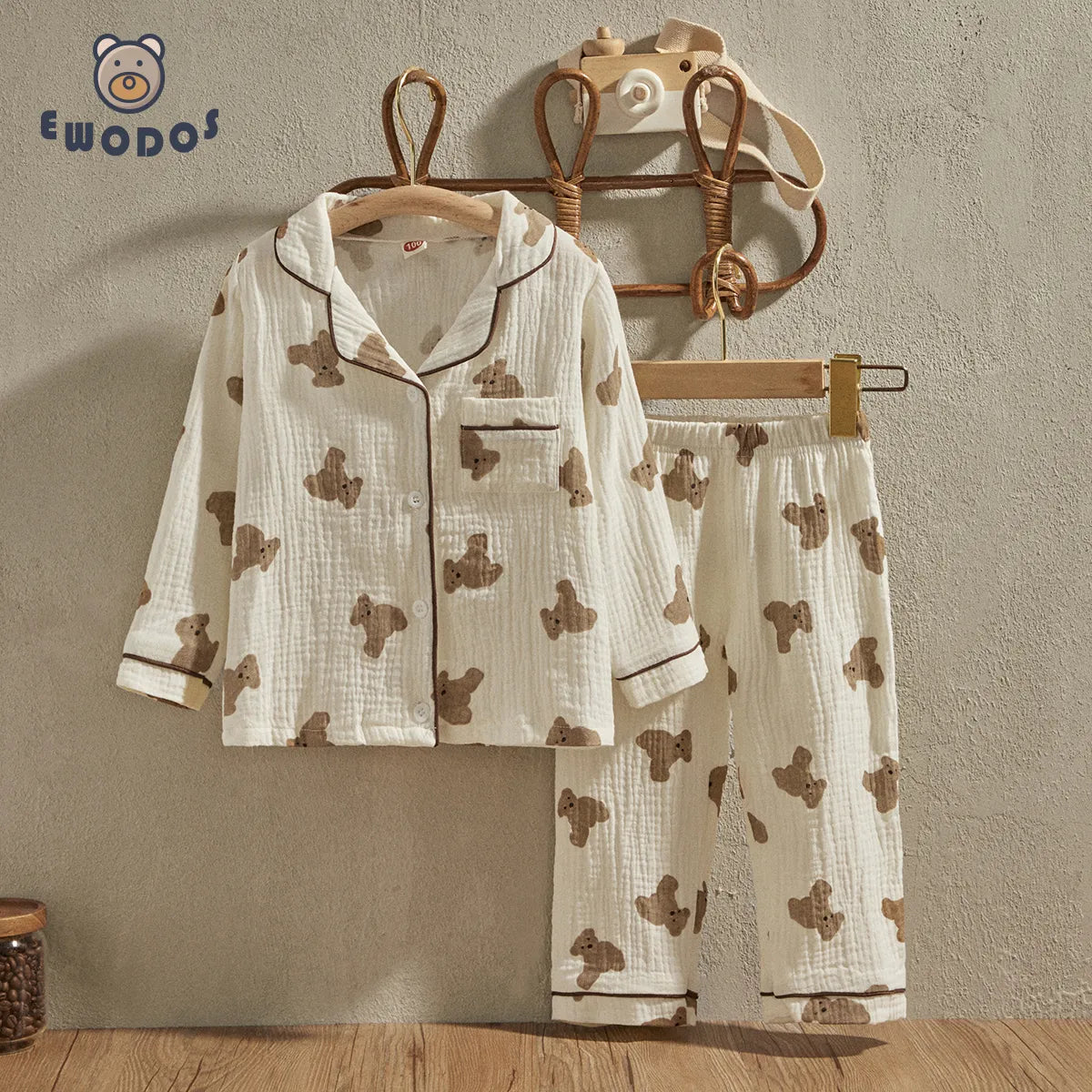 Bear PJ - Little Love Baby Organics