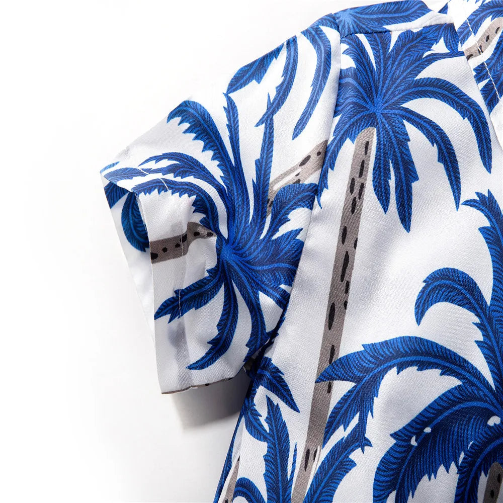 Hawaiian Short Sleeve Button Down Set