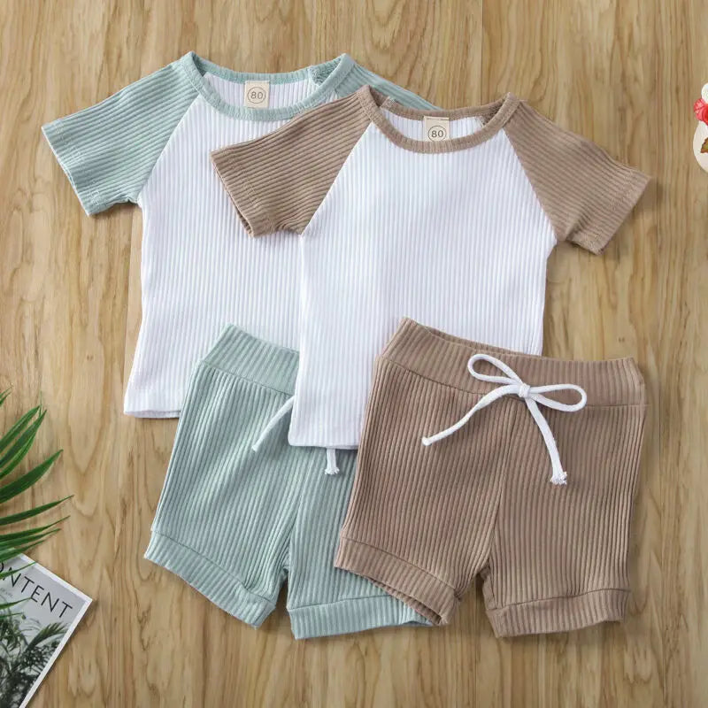 Shorts+Shirt Set - Little Love Baby Organics