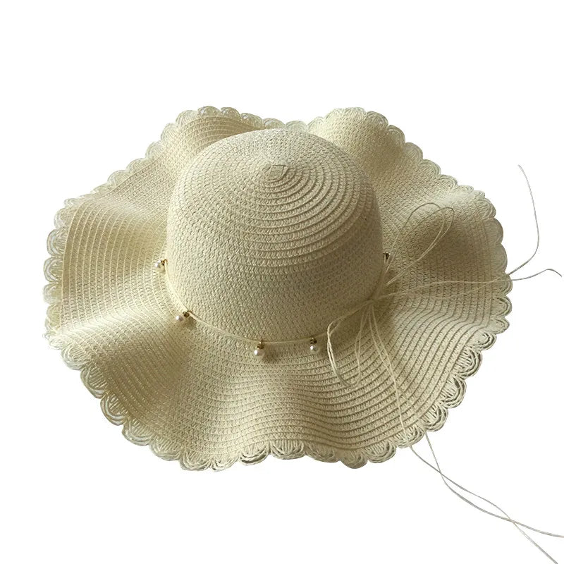 Pearl Panama Beach Hat - Little Love Baby Organics