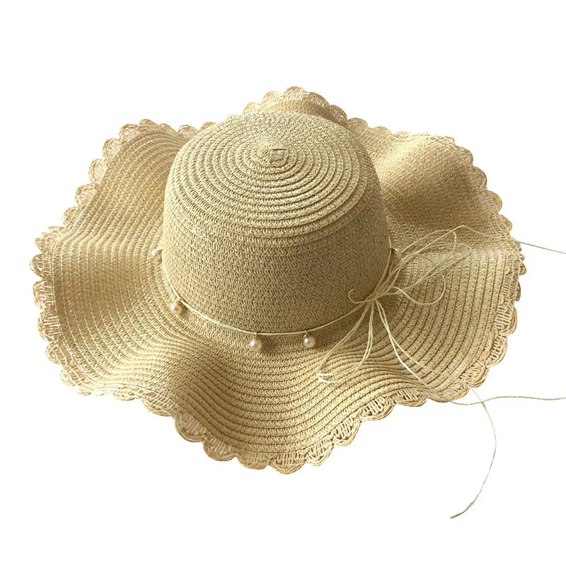 Pearl Panama Beach Hat - Little Love Baby Organics