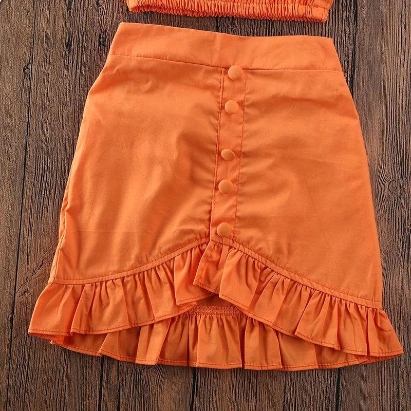 Stacy Ruffle Skirt Set