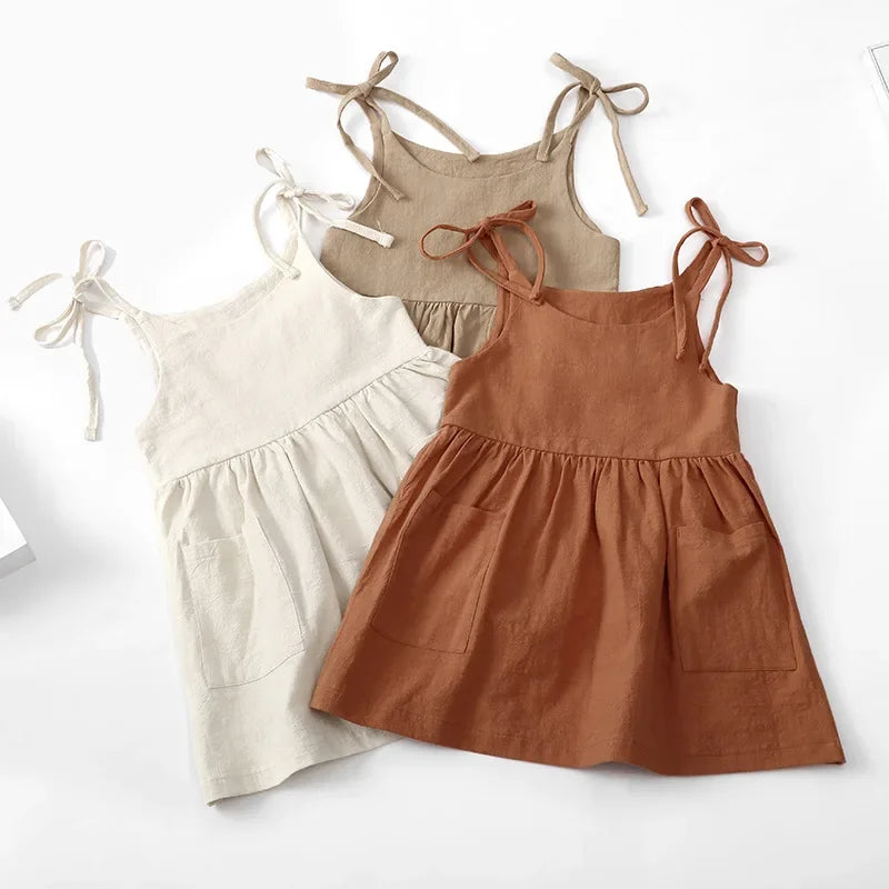 Solid Sundress - Little Love Baby Organics