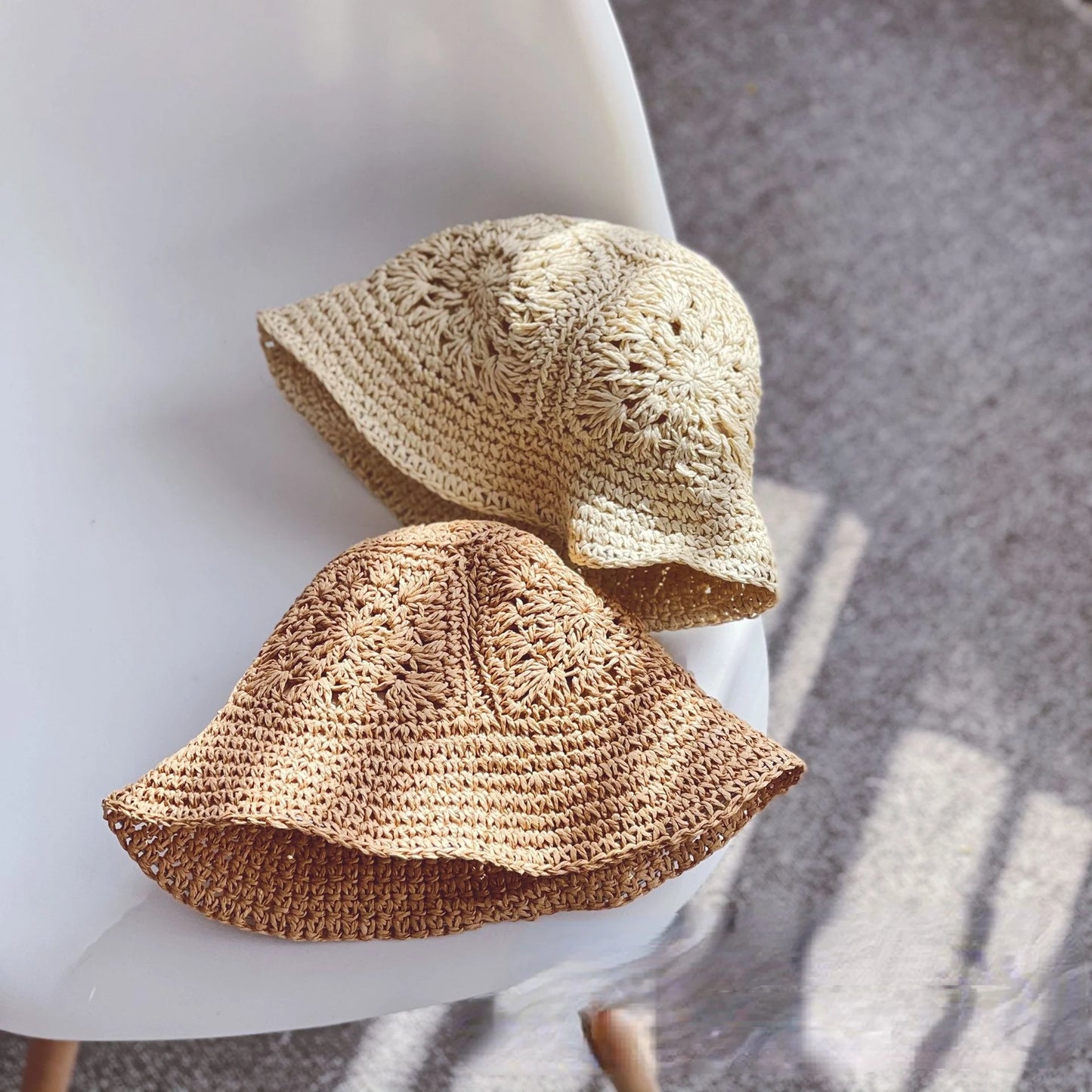 Straw Basin Hat - Little Love Baby Organics