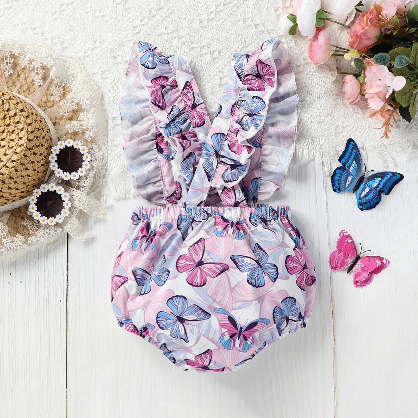 Butterfly Garden Romper