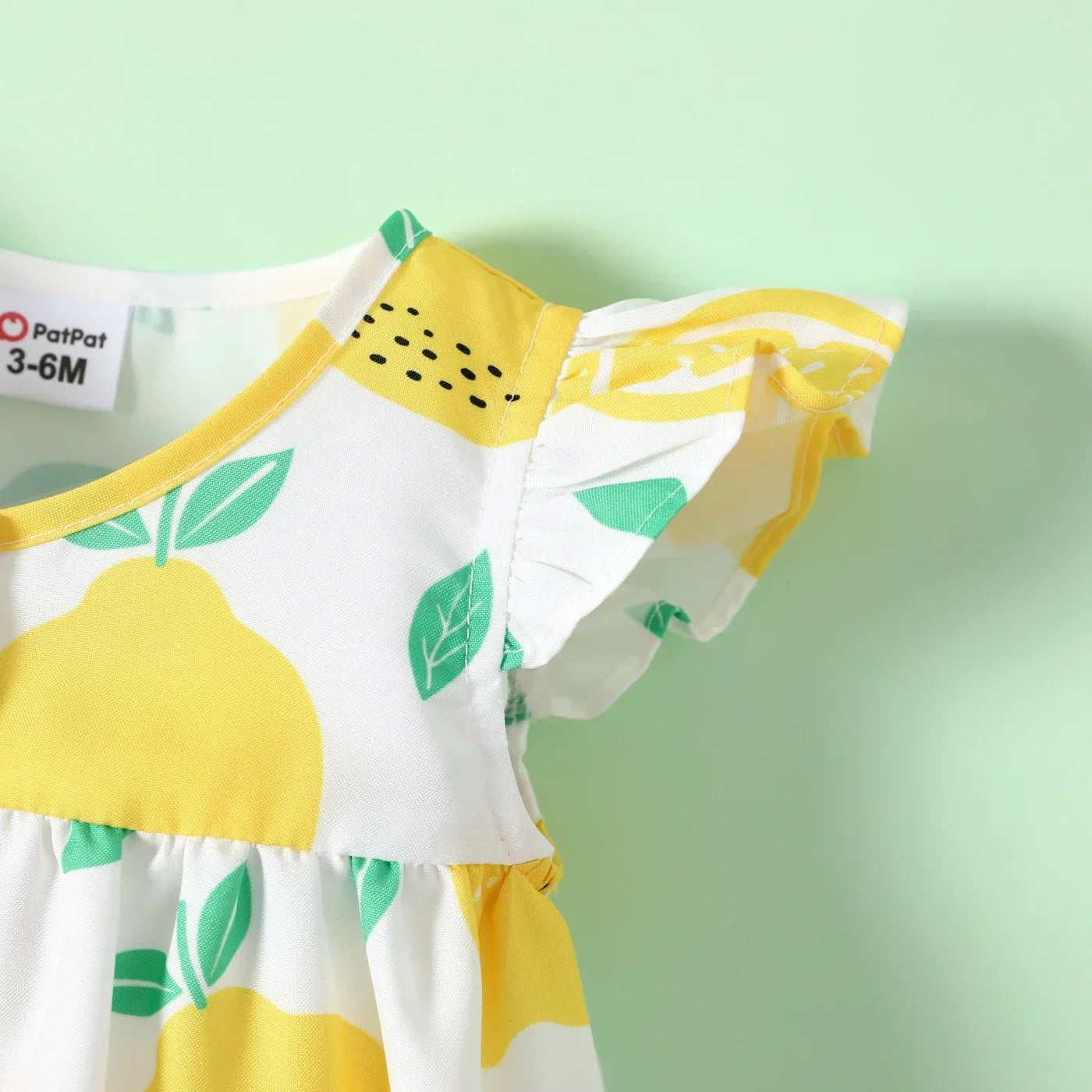 Flutter-Sleeve Romper - Little Love Baby Organics