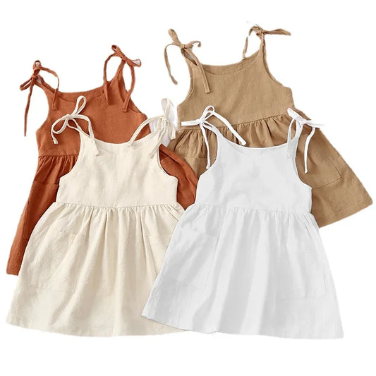 Solid Sundress - Little Love Baby Organics