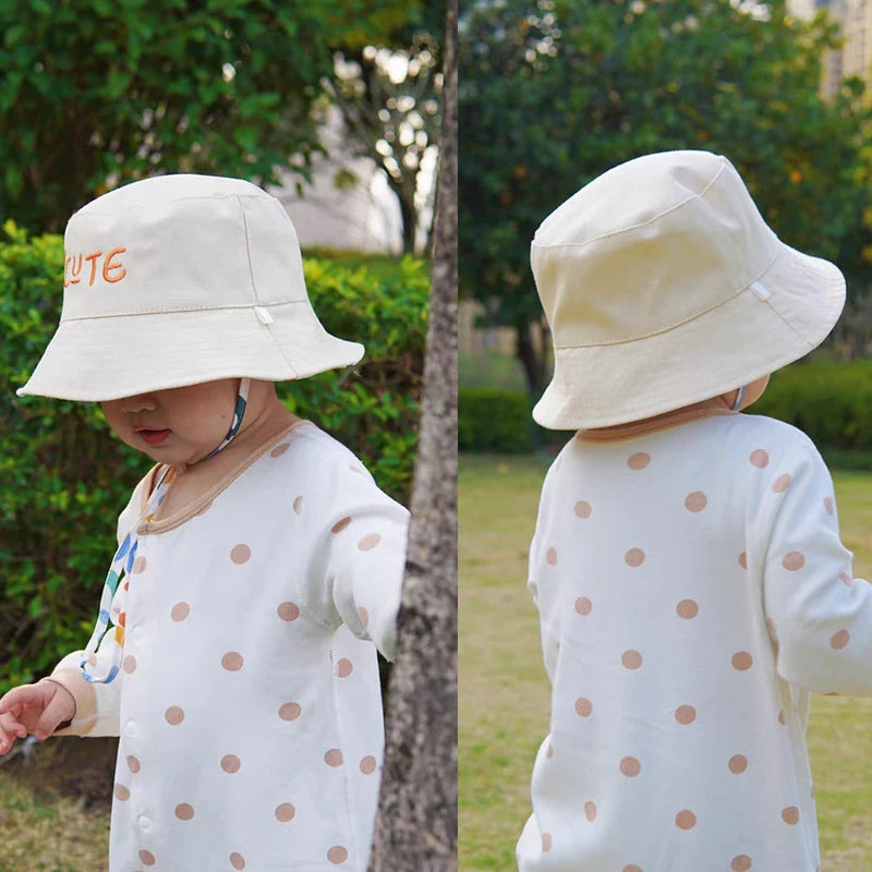 Double Sided Embroidered Bucket Hat