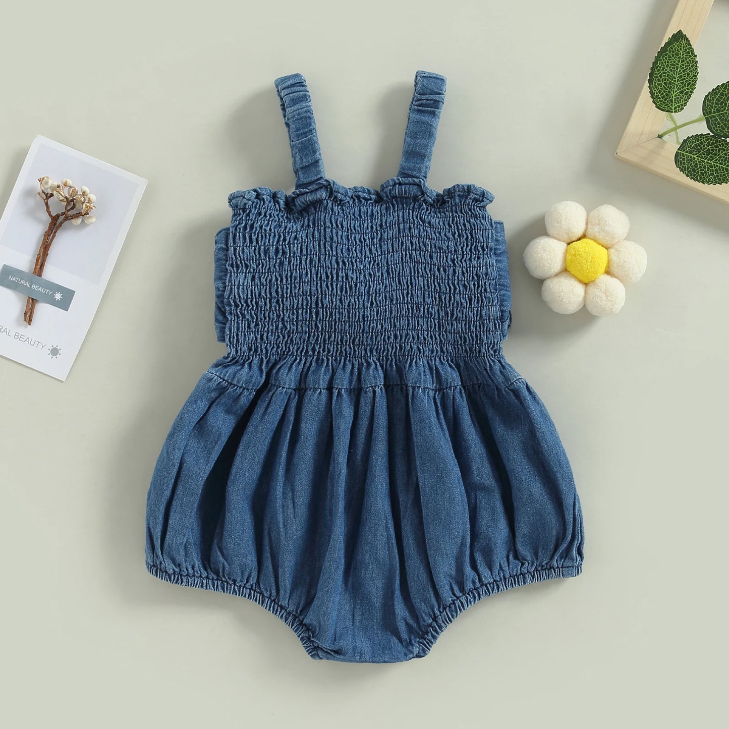 Selina Denim Onesie