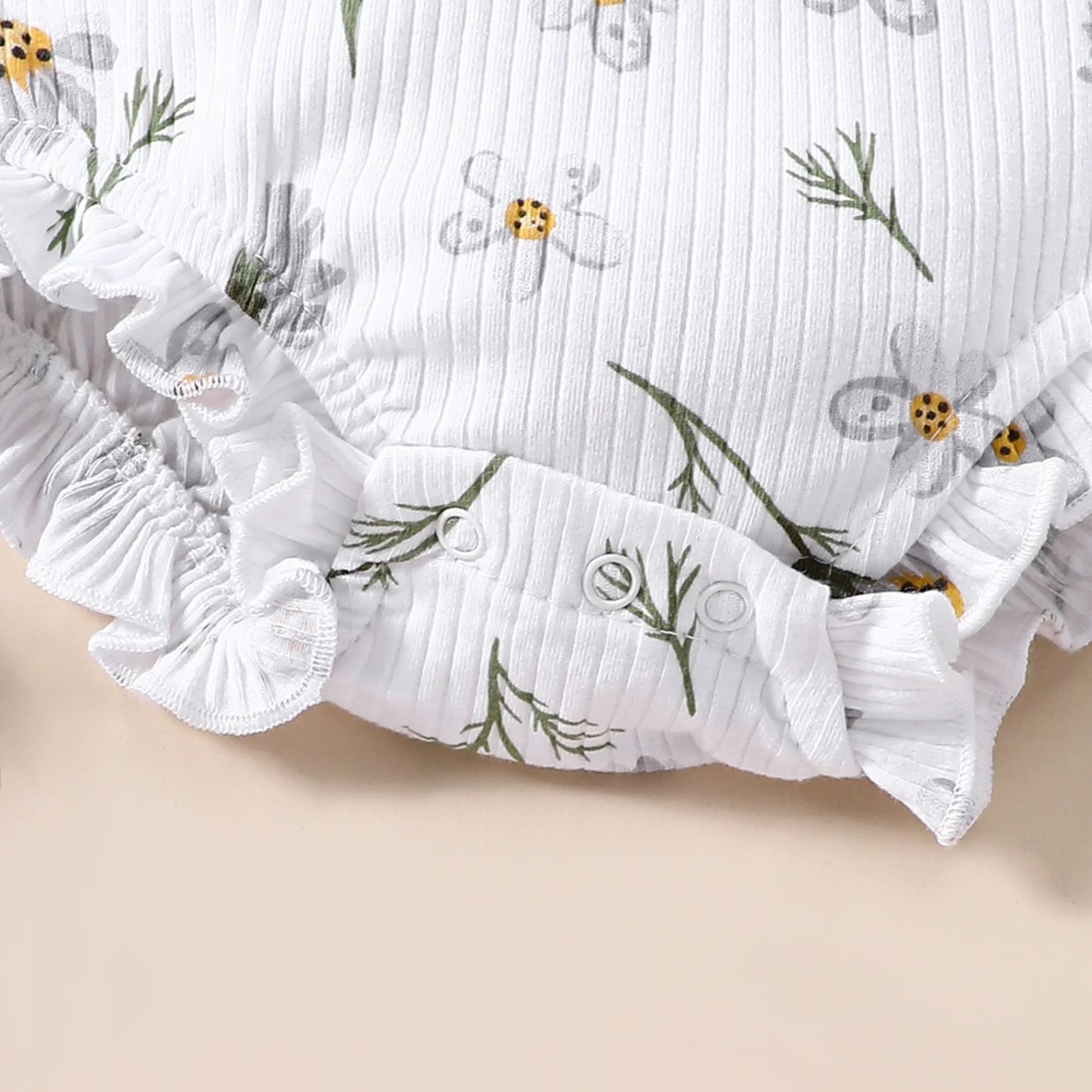 Cotton Flower Onesie