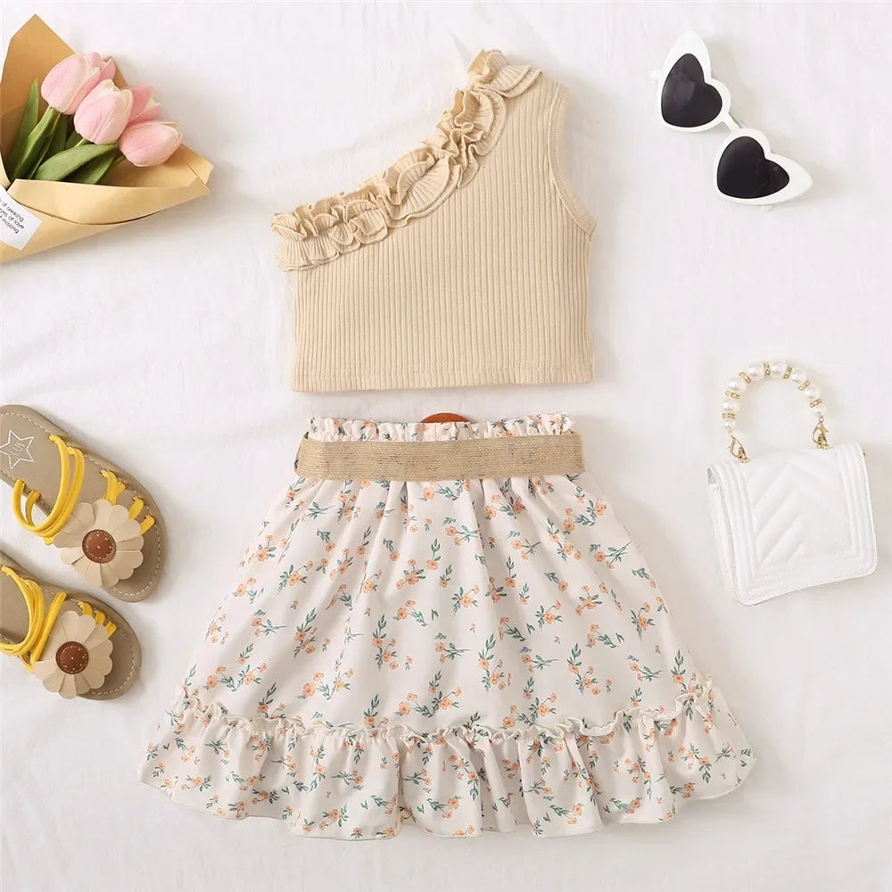 Floral Skirt Ser