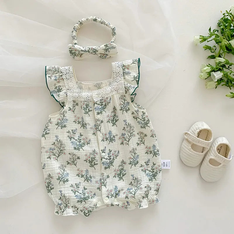 Delicate Floral + Bow