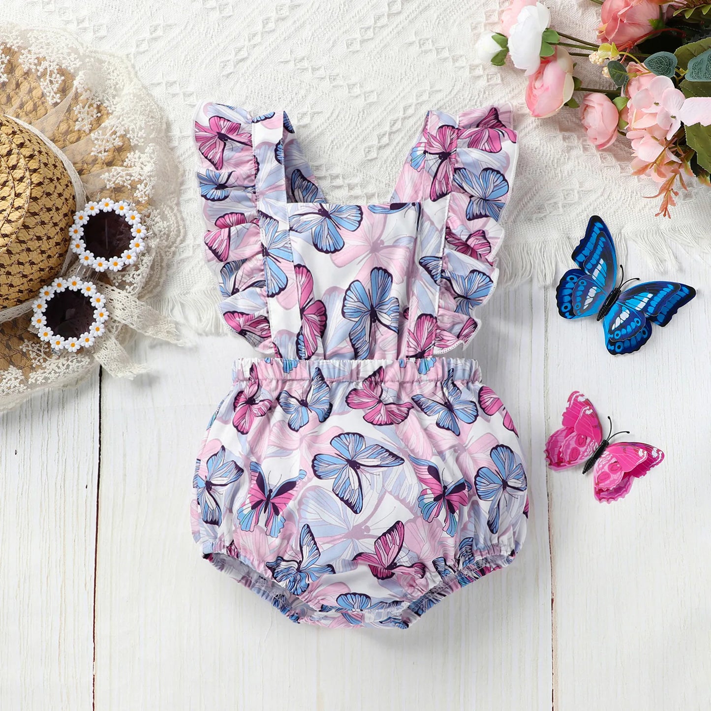 Butterfly Garden Romper