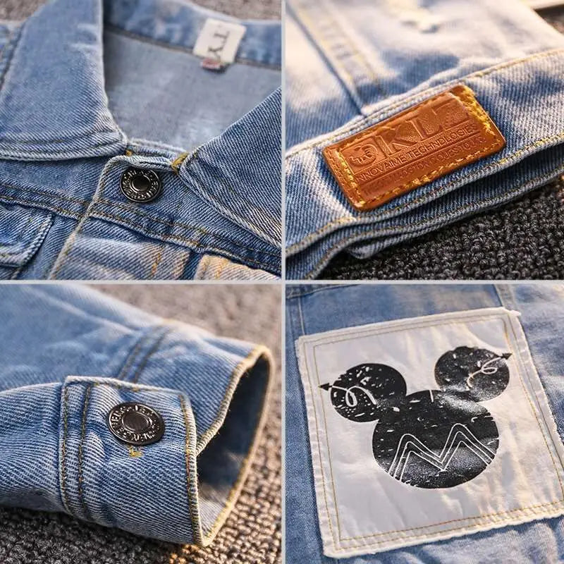 Mickey Denim - Little Love Baby Organics