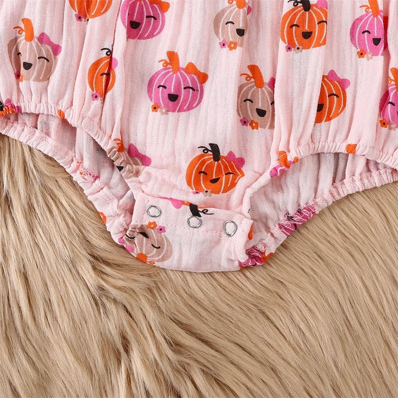 Pink Pumpkin Ruffle