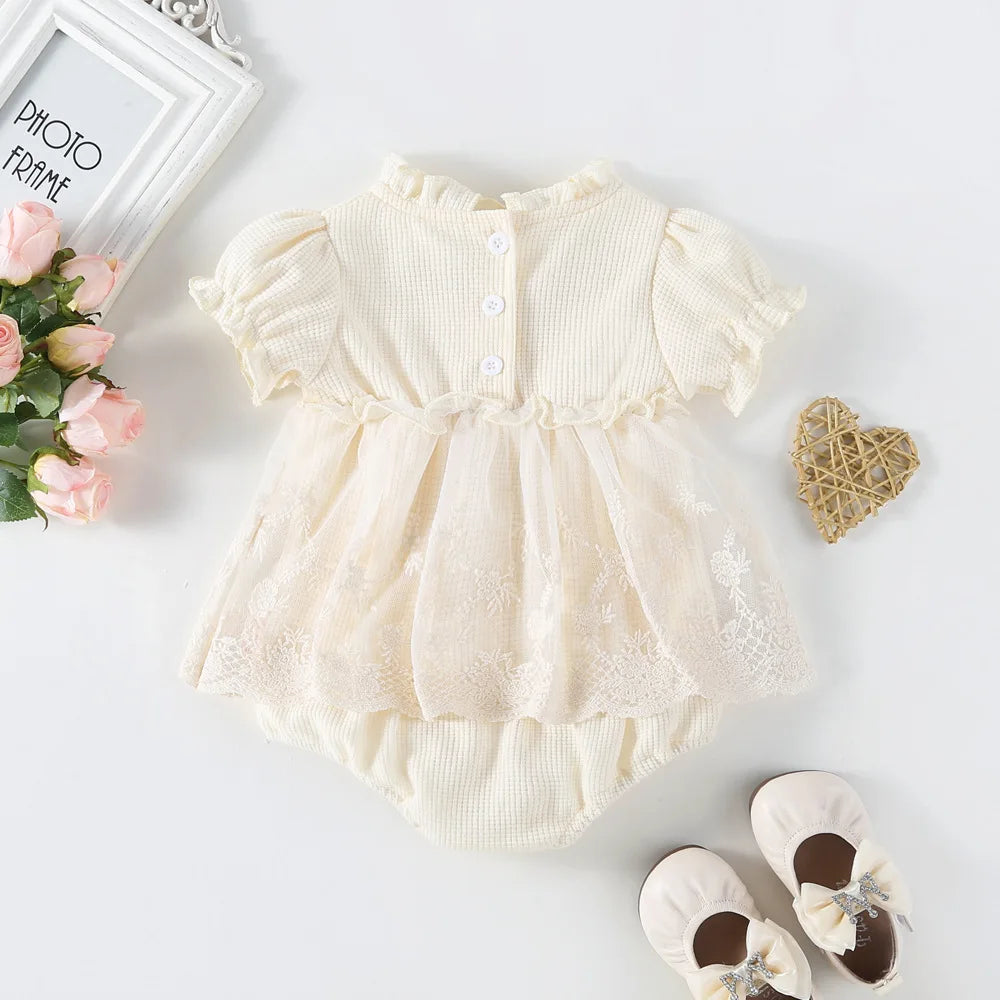 Princess Lace Tutu Onesie