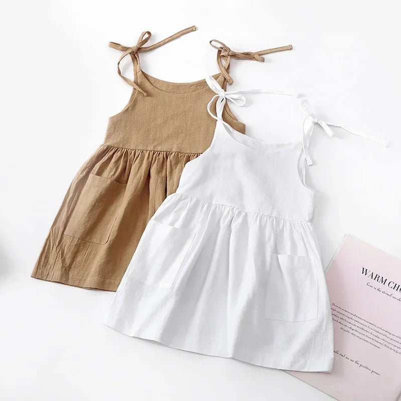 Solid Sundress - Little Love Baby Organics