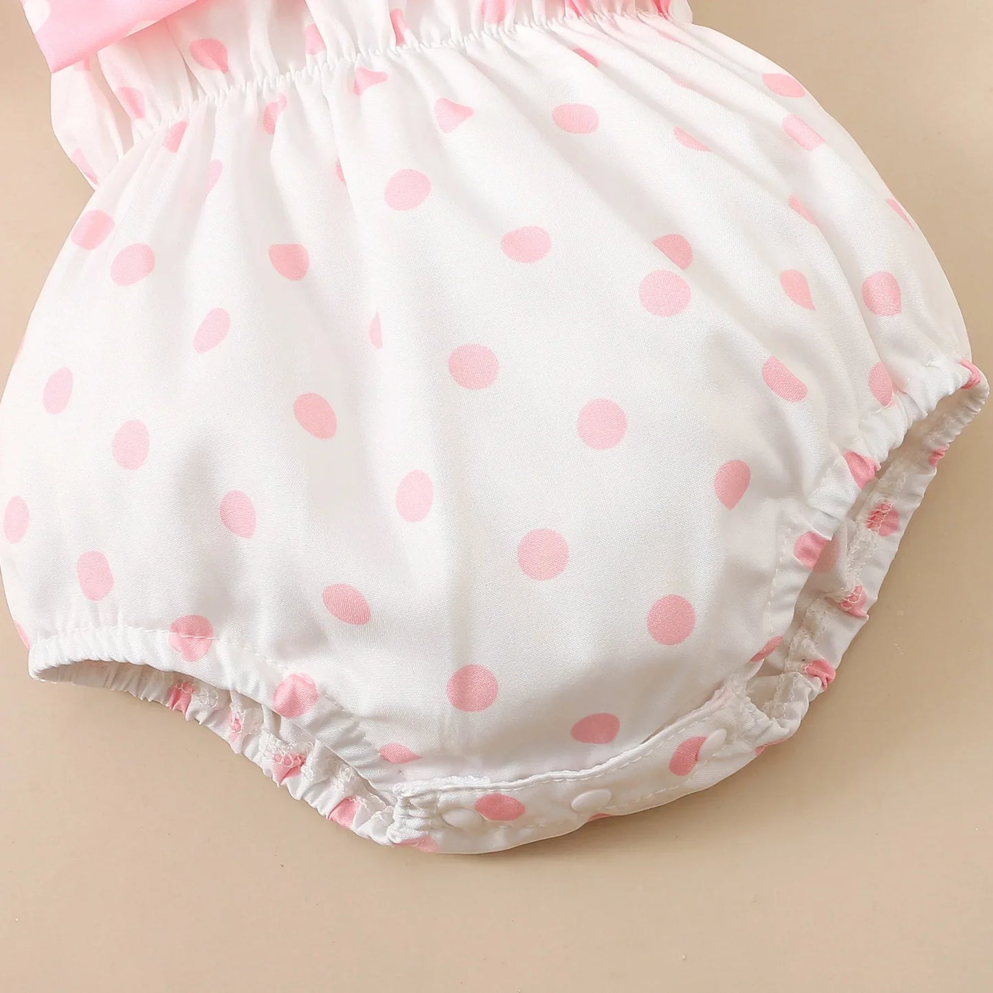 Polka Dot Bubble Romper