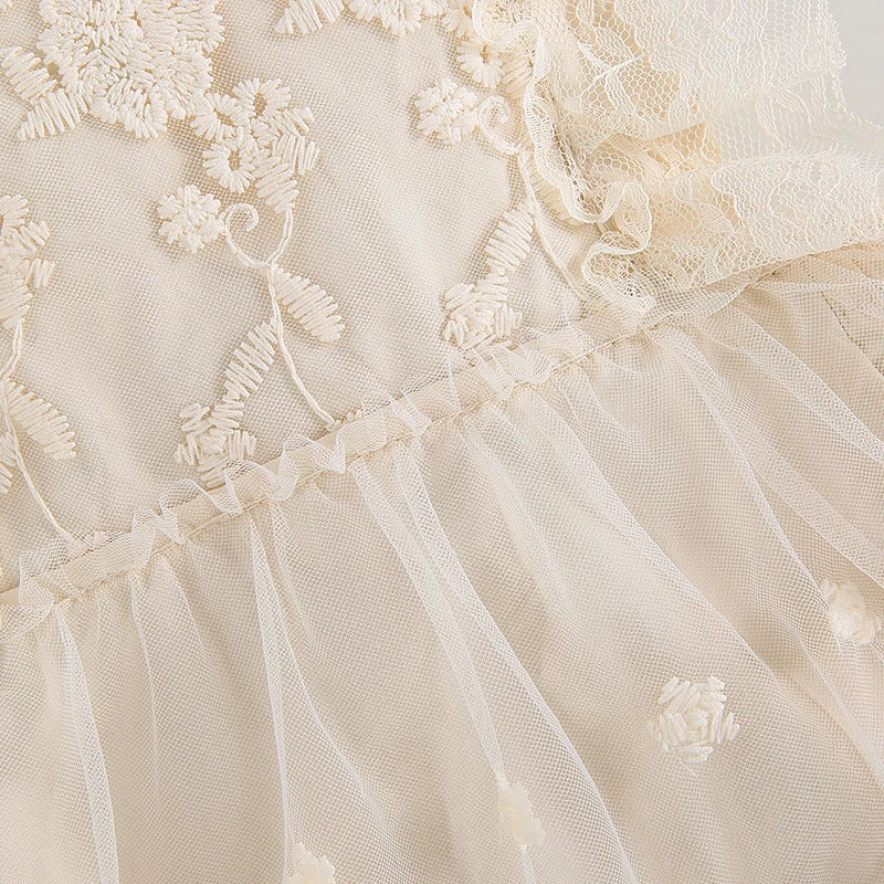 Princess Lace Embroidery Dress