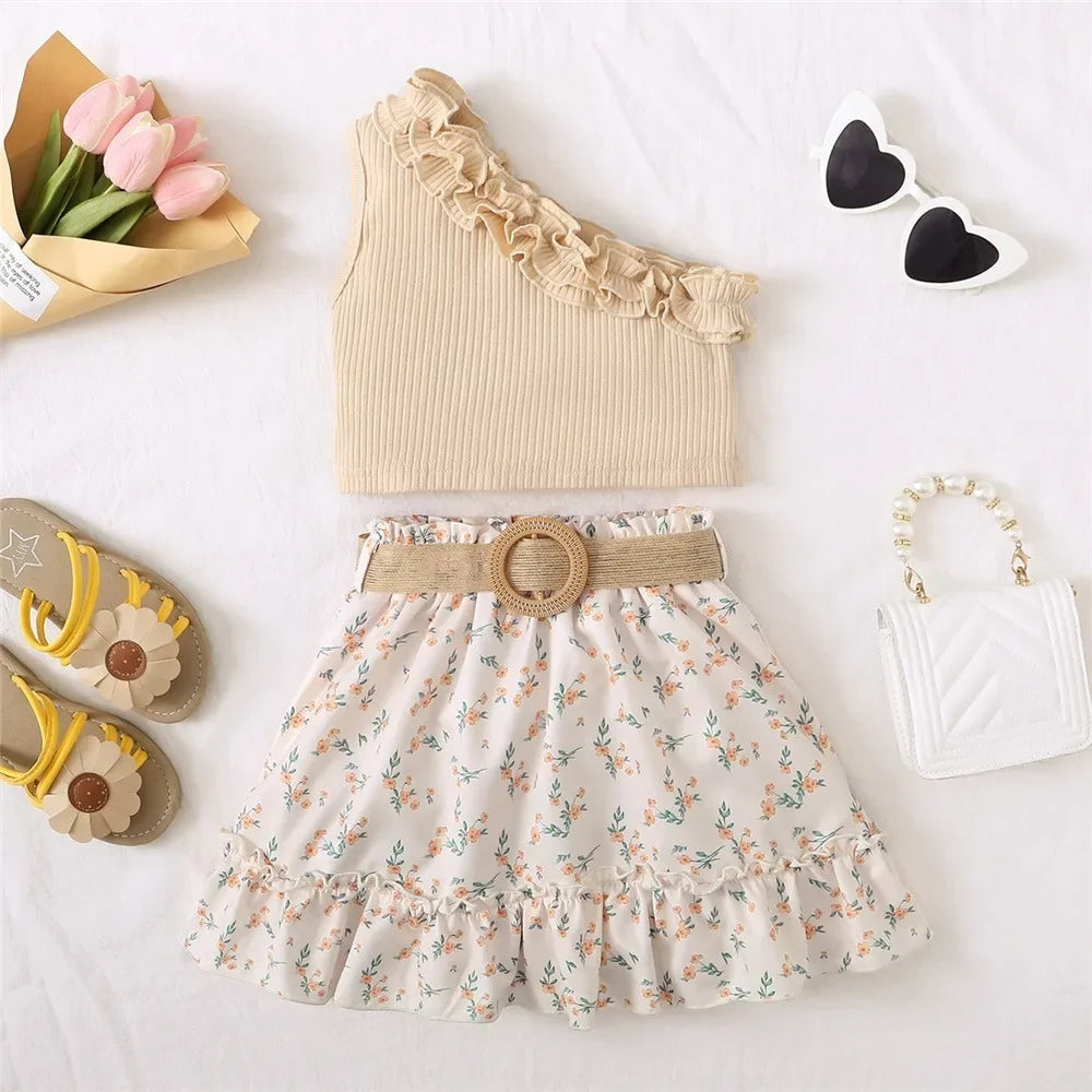 Floral Skirt Ser