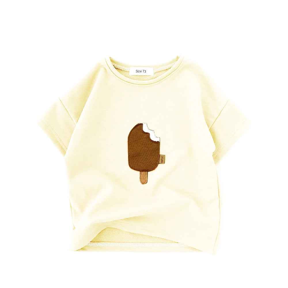 Vintage Ice Cream Tee - Little Love Baby Organics