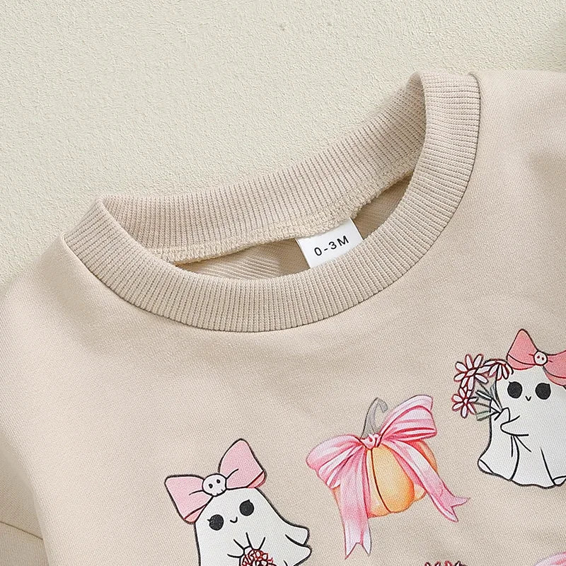 Sweet Ghost Baby Romper