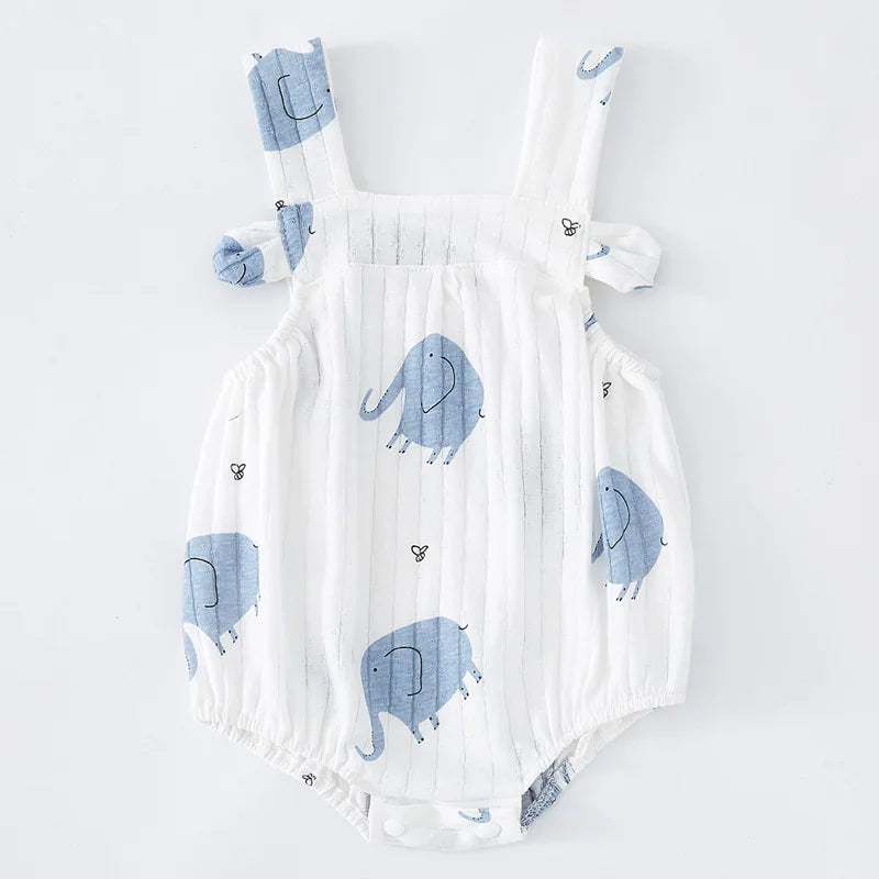 Cotton Breeze Romper - Little Love Baby Organics