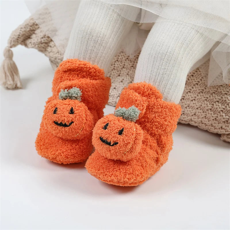 Pumpkin Booties