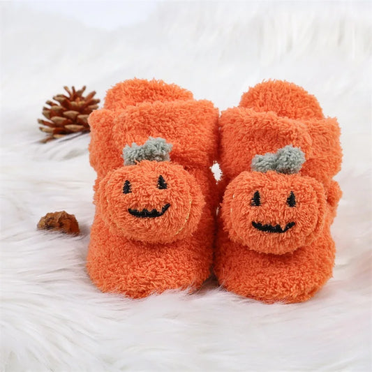 Pumpkin Booties