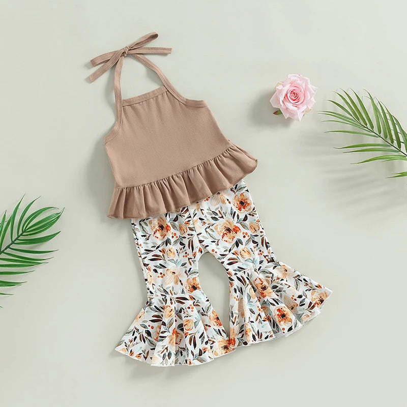 Flower Power Halter Set