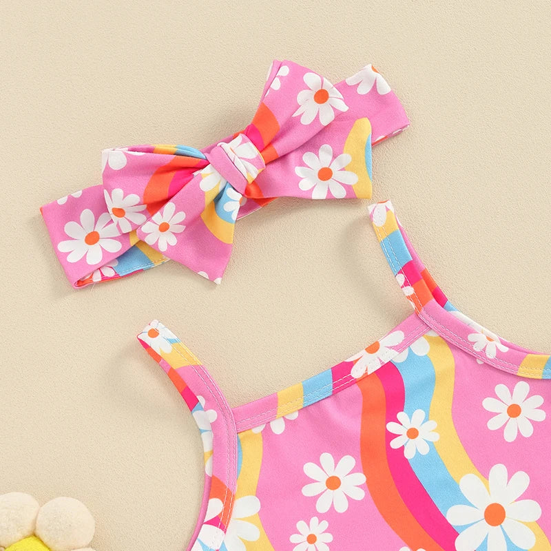 Lucy• Flower Power Set + Bow