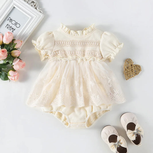 Princess Lace Tutu Onesie