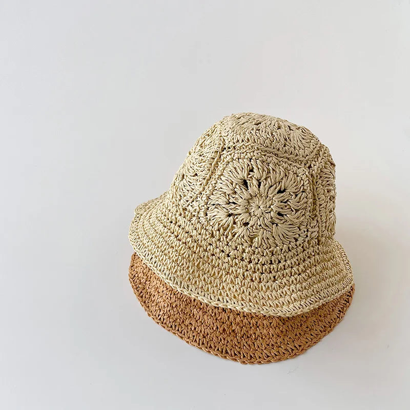 Straw Basin Hat - Little Love Baby Organics