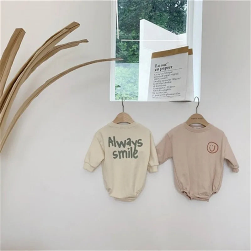 Always Smile Bubble Romper - Little Love Baby Organics