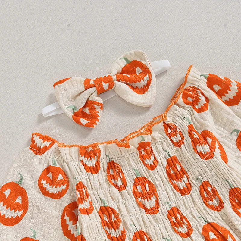 Ruched Pumpkin Onesie