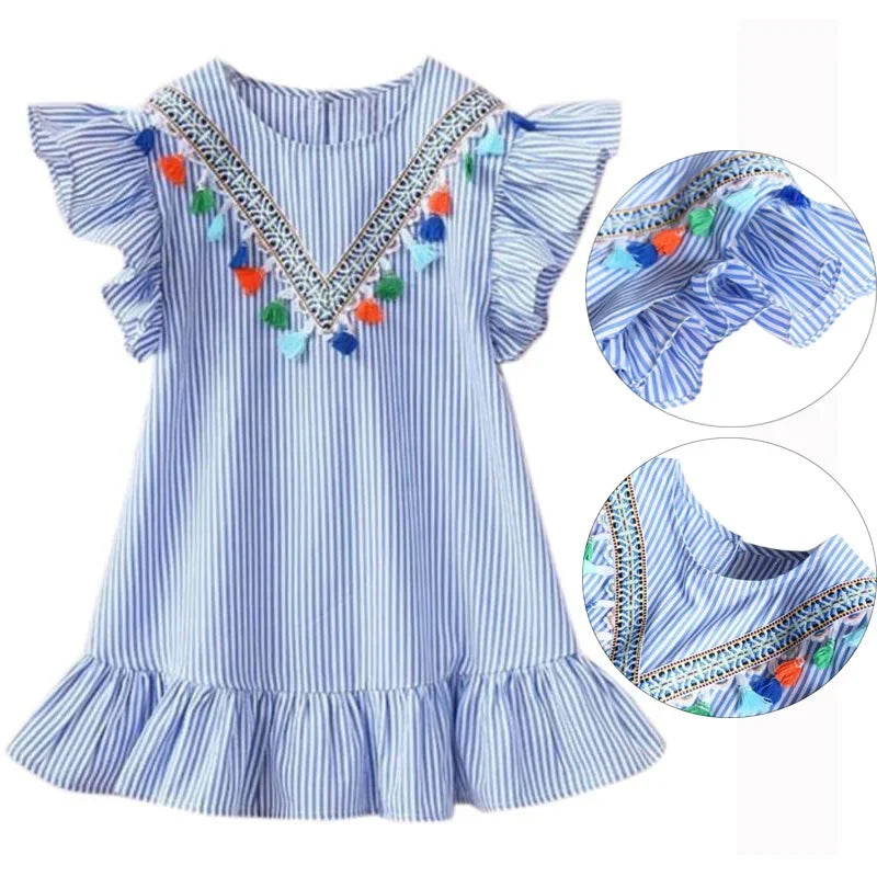 Tassel Dress - Little Love Baby Organics