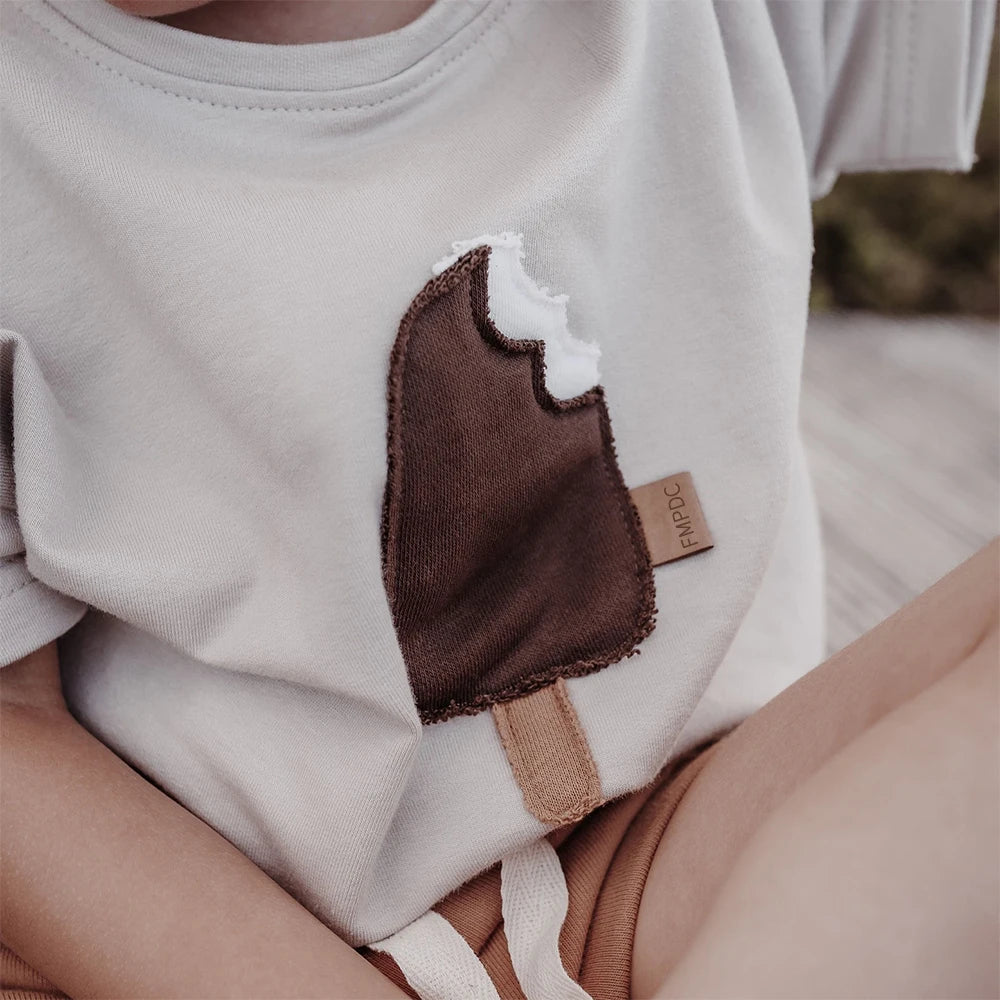 Vintage Ice Cream Tee - Little Love Baby Organics